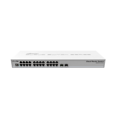 RouterOS / SwitchOS Datacom Switches 24 Gigabit Port Switch 2xSFP+ Cages