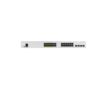 C1000-24T-4G-L Enterprise Network Switch 24 Port POE Power Supply 4 SFP Uplink Interfaces