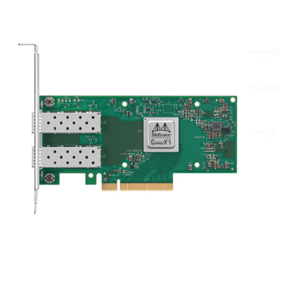 Mellanox MCX512A-ACUT ConnectX-5 Ethernet Adapter Card 2x Port 10/25 GbE SFP28 PCIe 3.0 X8