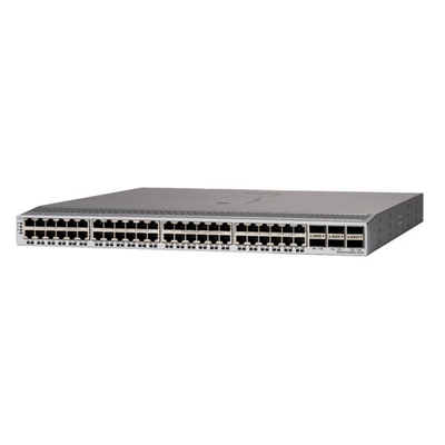 N9K-C93108TC-FX3P Core Cisco Switch 10 Gigabit Ethernet 1RU 2.16 Tbps 6x40/100G QSFP28 Ports