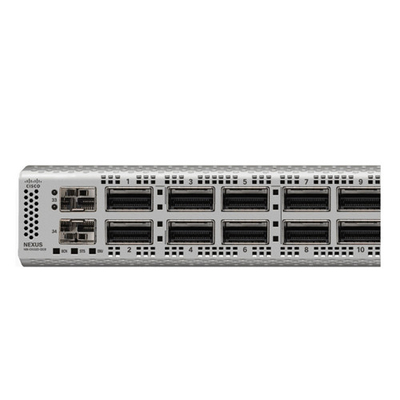 N9K-C9332D-GX2B cisco 10 gigabit ethernet switch With 32p 400/100-Gbps QSFP-DD Ports And 2p 1/10 SFP+ Ports