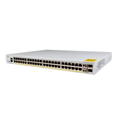 C1000-48P-4G-L 48 Przełącznik dostępu do portu RJ45 PoE+ 370W 104Gbps 77.38Mpps
