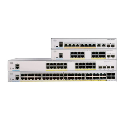 Cisco C1000-24P-4X-L access switch 24Gigabit Ethernet RJ45 PoE+ Uplink interfaces 4 SFP+ 195W