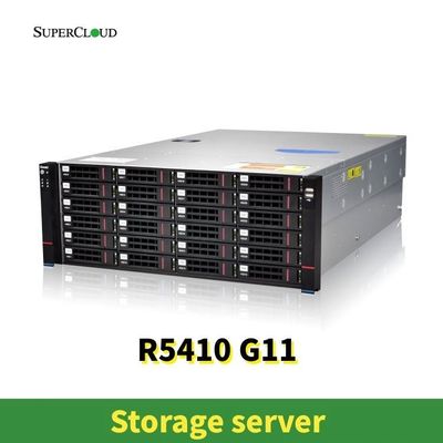 High Support Rack Storage Server with Two 10/100/1000 Mb Ethernet RJ-45 Ports and 24 X 2.5” Drive Bays