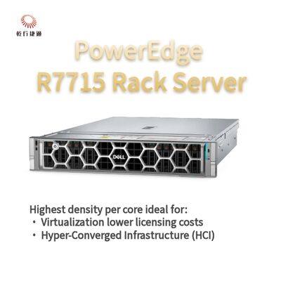 Dell PowerEdge R7715 Rack Storage Server ，custom storage server，2 way server