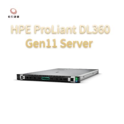 HPE ProLiant DL360 Gen11 Density Server For Virtualization Databases And Computing Dual Redundant Power Supply