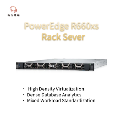 Dell PowerEdge R660xs 1U, two-socket rack server