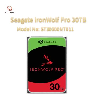 Seagate IronWolf Pro 30TB Model No: ST30000NT011