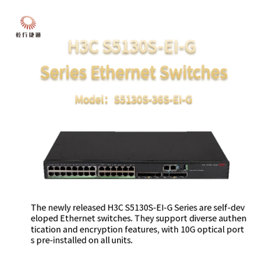 H3C S5130S-EI-G Series S5130S-36S-EI-G High-performance Ethernet Switches