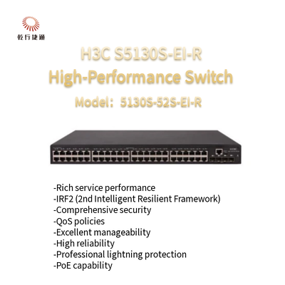 H3C S5130S-EI-R 5130S-52S-EI-R Next-Generation High-Performance Gigabit Ethernet Switch