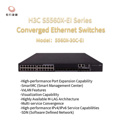 H3C S5560X-EI Series S5560X-30C-EI  High-Performance Converged Ethernet Switches