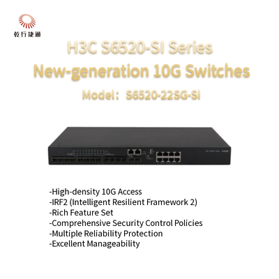 H3C S6520-SI Series S6520-22SG-SI  New-generation 10G Switch