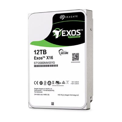 Seagate Exos Enterprise Hard Drives EXOS 12TB Model No: ST12000NM001G