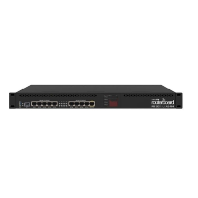 RB3011UiAS-RM 1GB RAM Datacom Switches PoE Out On Port 10 2x1.4GHz CPU