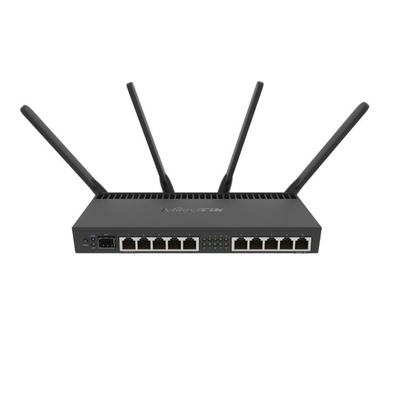 SFP+ 10Gbps MikroTik RB4011 Quad Core 1.4Ghz CPU Mikrotik Router Rb4011