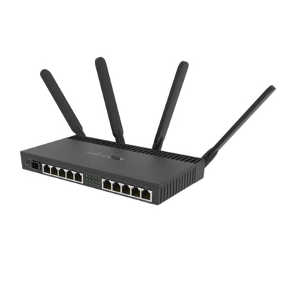 SFP+ 10Gbps MikroTik RB4011 Quad Core 1.4Ghz CPU Mikrotik Router Rb4011