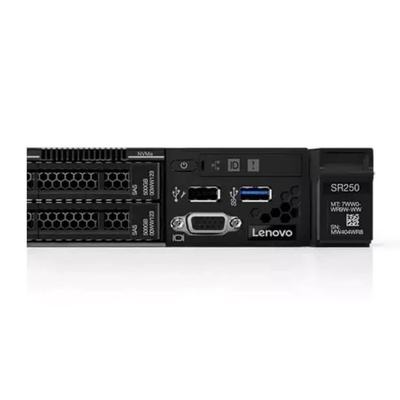 16GB DDR4 Rack Storage Server Lenovo ThinkSystem SR250 Server Single Socket