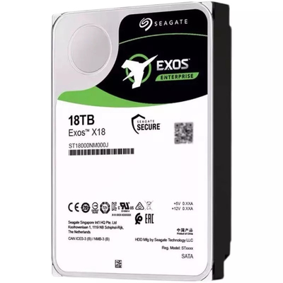 Dysk twardy Seagate Exos X18 ST18000NM000J 18 TB SATA 6 Gb/S