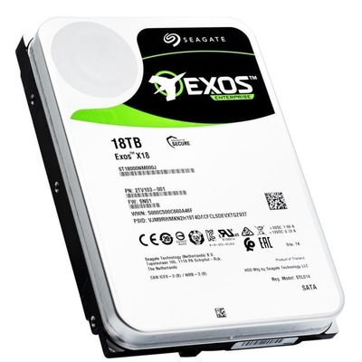 Dysk twardy Seagate Exos X18 ST18000NM000J 18 TB SATA 6 Gb/S