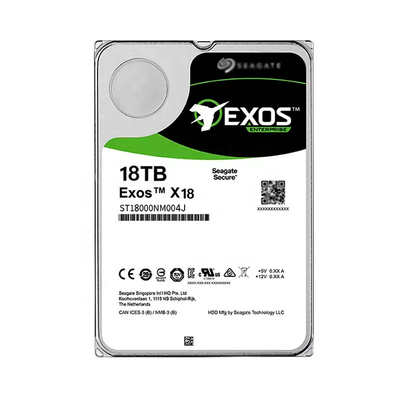 256 MB pamięci podręcznej 3,5 cala Seagate Exos X18 18 TB Enterprise HDD ST18000NM004J