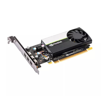 NVIDIA T400 4GB 2GB GDDR6 Geforce Graphic Card Three Mini Display Port