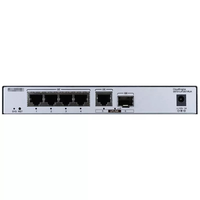 1 zarządzalny przełącznik sieciowy GE SFP CloudEngine 4-portowy zarządzalny przełącznik