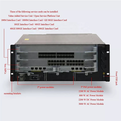 S7703 Przełączniki Huawei Datacom Przełącznik S7700 Smart Routing 3U High Rack