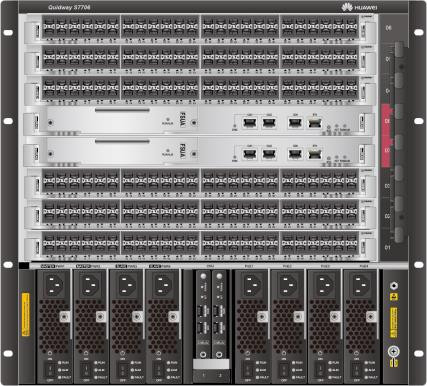 Przełączniki Huawei S7706 Datacom Przełącznik światłowodowy 10G z 2 * MCUA