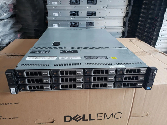 Odnowiony serwer pamięci masowej Intel Xeon E5-2620 2U Dell Poweredge R720 Server