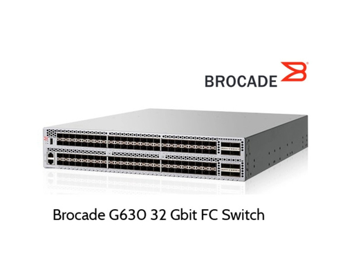 Brocade G620 Dell Fibre 24-portowy przełącznik San z obsługą pamięci flash