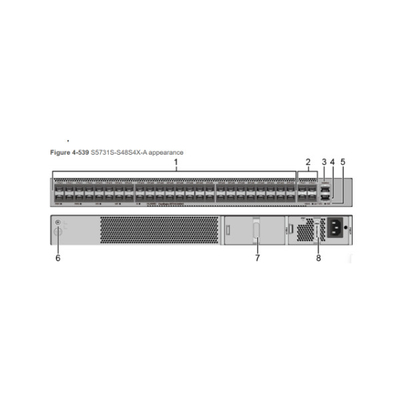 네트워크 화웨이는 48 공항 S5731S-S48T4X를 바꿉니다