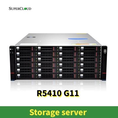 Supercloud R5410 G11 36X3.5” 2X2.5” 2XNVME M.2 Used 36X16T HDD 1X1T SSD Storage 12 X 2.5-inch SATA/SAS SSDs Hot-plug Hot-swappable Fans