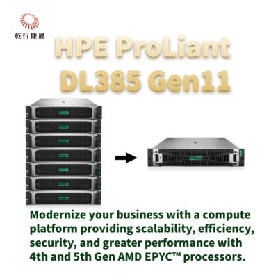 HPE ProLiant DL385 Gen11 The Secure and Powerful Rack Storage Server for Digital Transformation