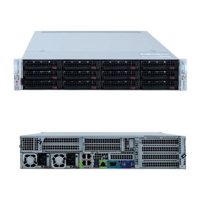 High Support Rack-Mounted Data Server with 24 X 2.5” Drive Bays and Internal Storage，flash storage system，xeon cpu server