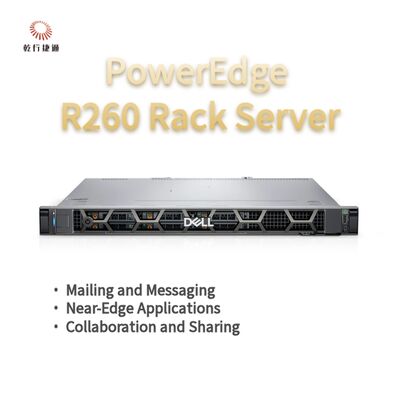 Dell PowerEdge R260 Rack storage Server，data storage server ，custom storage server