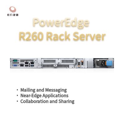 Dell PowerEdge R260 Rack storage Server，data storage server ，custom storage server