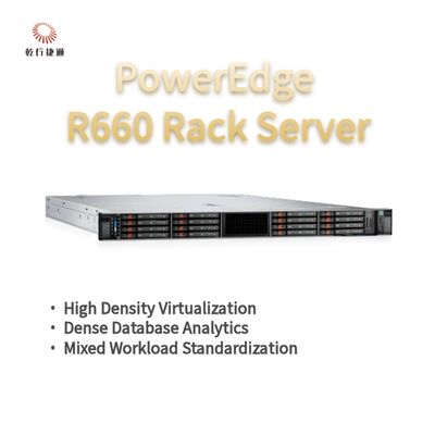Dell PowerEdge R660 Rack Server ，flash storage system，xeon cpu server，custom storage server