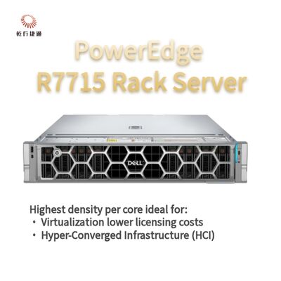 Dell PowerEdge R7715 Rack Storage Server ，custom storage server，2 way server