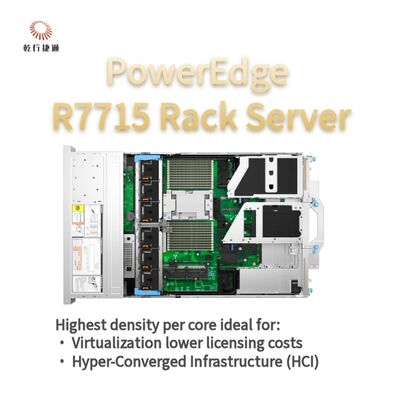 Dell PowerEdge R7715 Rack Storage Server ，custom storage server，2 way server