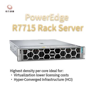 Dell PowerEdge R7715 Rack Storage Server ，custom storage server，2 way server