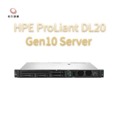 HPE ProLiant DL20 Gen10 Server Compact Versatile For Retail Chain Enterprises，2 way server， data storage server
