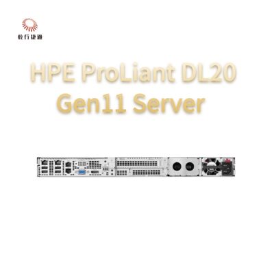 HPE ProLiant DL20 Gen11 Rack Server ，flash storage system，1U Rackmount Server Sales