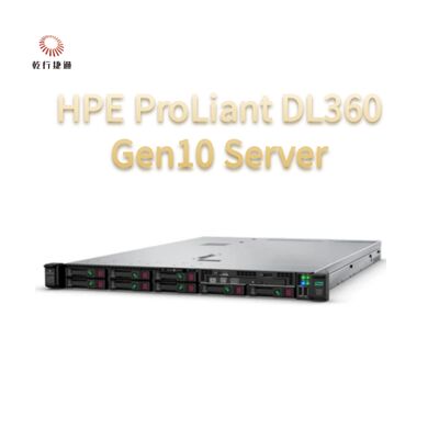 4 To 128 Core Processor HPE ProLiant DL360 Gen10 Rack Server For Virtualization And Databases