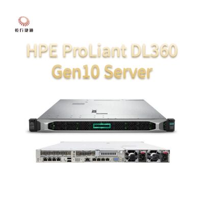 4 To 128 Core Processor HPE ProLiant DL360 Gen10 Rack Server For Virtualization And Databases
