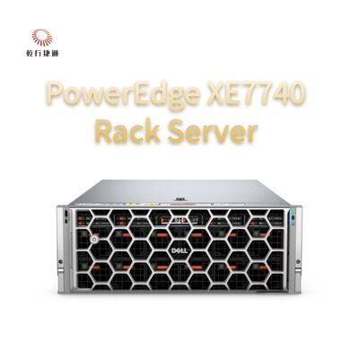 PowerEdge XE7740 Rack Server Flexible AI acceleration PowerEdge XE7740 empowers enterprise AI insights with flexible air-cooled PCIe GPU configurations for inferencing and model fine-tuning