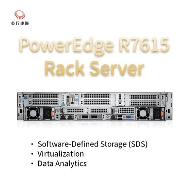 Dell PowerEdge R7615 2U Server with 128 Cores Rack Server，custom storage server，2 way server
