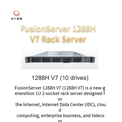 FusionServer 1288H V7  1U 2-socket rack server internet data center