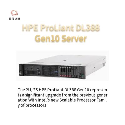 Future-proof enterprise IT server HPE DL388 Gen10 Rack Server