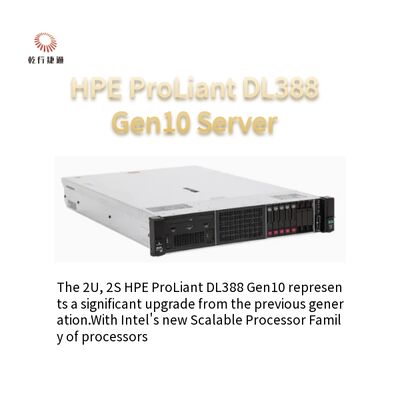 Future-proof enterprise IT server HPE DL388 Gen10 Rack Server