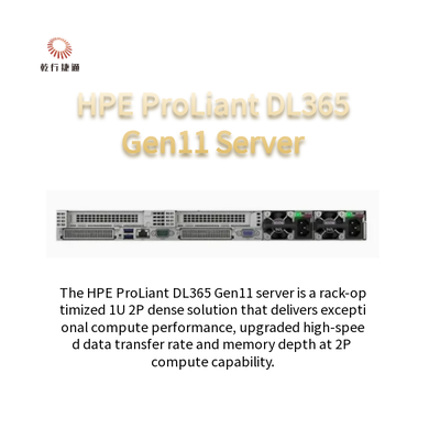 HPE ProLiant DL365 Gen11 server 1U 2P densesolution